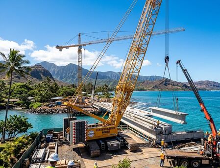New York, Business, Certified Cranes In Hawaii For Safe And Precise Lifting Jobs - Arborist Services