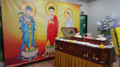 Singapore, Florist, Premium Buddhist Funeral Package With Complete Arrangements