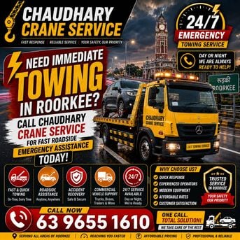 Meerut, Labor/Moving, Best Crane Rental & Lifting Services In Roorkee