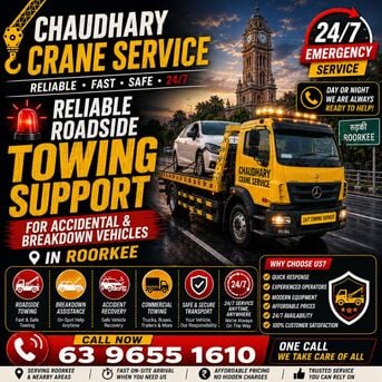 Meerut, Labor/Moving, Best Crane Rental & Lifting Services In Roorkee