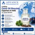 Leading Castor Oil Ethoxylate Exporters In India For Global Markets