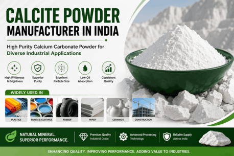 Mumbai, Materials, High-Quality Calcite Powder Supplier In India | Trusted Calcium Carbonate Solutions For Ev
