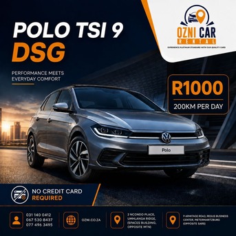 Durban, Auto Parts, ZAR 1500,  Monthly Car Rental Durban &ndash; Flexible, Affordable, And Convenient Long-Term Vehicle Solutio