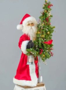 New York, Collectibles, USD 559,  Shop Luxury Ditz Father Santa Statues For Unique Gifts At Coastal Christmas