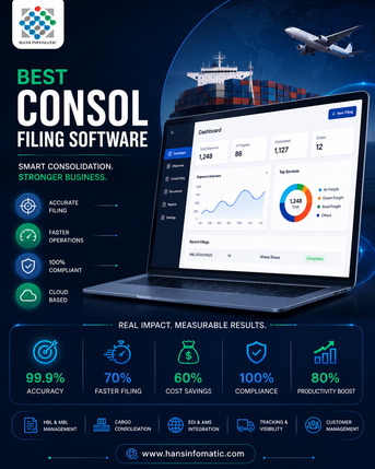 Mumbai, Logistics, The Best Consol Filing Software For Freight Forwarders & NVOCCs