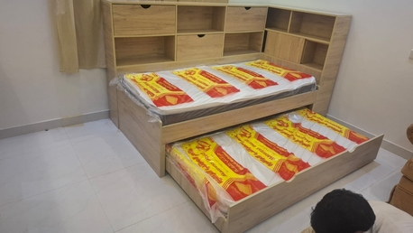 Riyadh, Furniture, SAR 1,  Bunk Bed And Sofa Set With Free Delivery