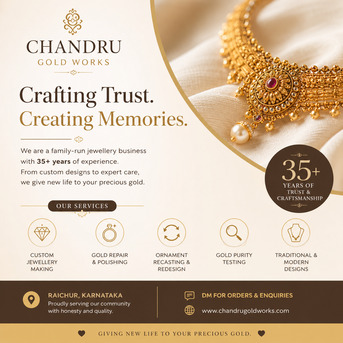 Bangalore, Jewelry, Chandru Gold Works &ndash; Custom Gold Jewellery & Repair Services