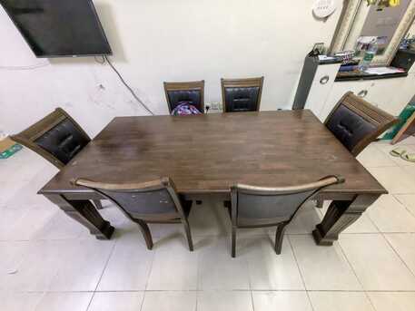 Jubail, Furniture, SAR 400,  Large Dinning Table With 6 Chair