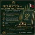 Declaration Of Martial Relationship In Bahrain