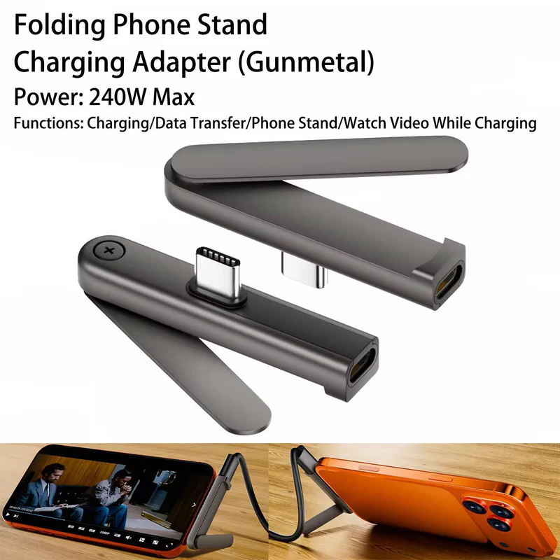 Riyadh, Electronics, SAR 60,  USB-C Foldable Phone Stand Adapter