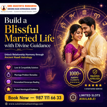 New Delhi, Legal, Build A Happy Married Life With Love Compatibility And Naadi Astrology Guidance