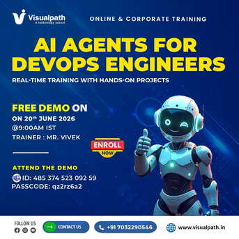 Hyderabad, Lessons Offered, FREE Live Demo: AI Agents For DevOps Engineers Training!