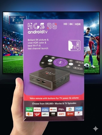 Manama, Electronics, 4K Android TV BOX RECIEVER/Watch TV Channels Without Dish/Smart TV BOX