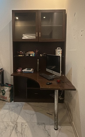 Manama, Furniture, BHD 25,  Study Table With Cupboard (Used)