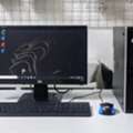 BHD 58,  HP Core I7 -Computer Set Speed 3.30Ghz 8GB RAM | 256GB SSD Win 10 Pro 19'&prime; HD Monitor-/