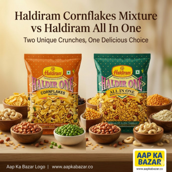 New Delhi, Household, Haldiram Cornflakes Mixture Vs Haldiram All In One &ndash; Which Crunch Wins?