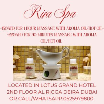 Al Rigga, Health, Rira Spa Offer 6/8/2026