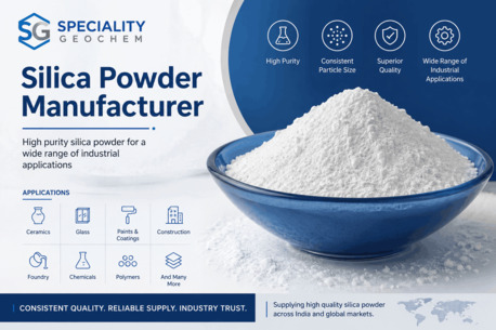 Mumbai, Materials, Trusted Silica Powder Supplier For Ceramic, Glass & Construction Industries