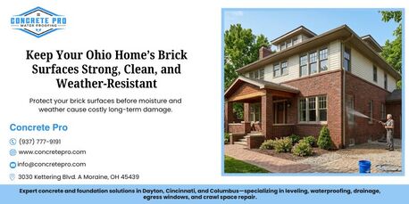 New York, Construction, Keep Your Ohio Home&rsquo;s Brick Surfaces Strong, Clean, And Weather-Resistant