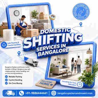 Bangalore, Labor/Moving, Domestic Shifting Services In Bangalore