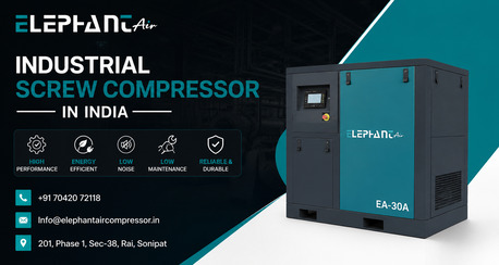 Mumbai, Industrial Machinery, Industrial Screw Compressor In India | Dr Arun Prasad