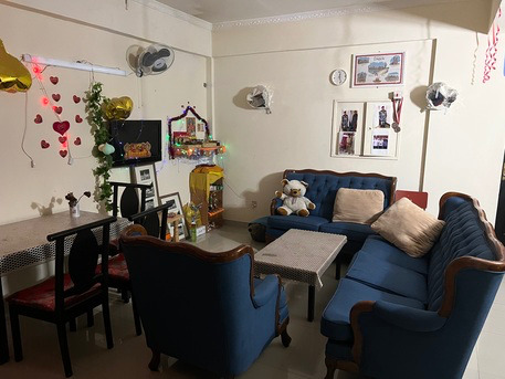 Hoora, Housing Exchanges, BHD 65/month,  2 BR,  111 Sq. Meter,  Fully Furniture Bed Space For Rent 65
