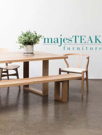 Kuala Lumpur, Furniture, MYR 5500,  Teak Wood Dining Set -Rectangular