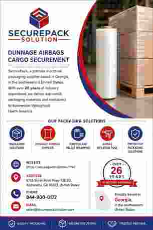 New York, Logistics, Premium Stretch Film Distribution In Georgia For Secure Industrial Packaging