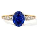 USD 1,  Order GemsNY 1.02cttw Lab Oval Sapphire Best Engagement Rings