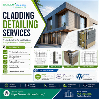 Dubai, Construction, Cladding Drafting Services In UAE | Wall Cladding Detail Drawing & Exterior Cladding Solut