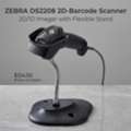 AUD 124,  ZEBRA DS2208 &ndash; Fast And Accurate 2D Barcode Scanners