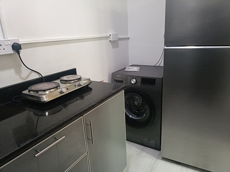 Mahooz, Apartments, Flats, Houses & Villas, BHD 220/month,  Studio,  120 Sq. Meter,  Fully Furnished Spacious Studio Flat With Ewa