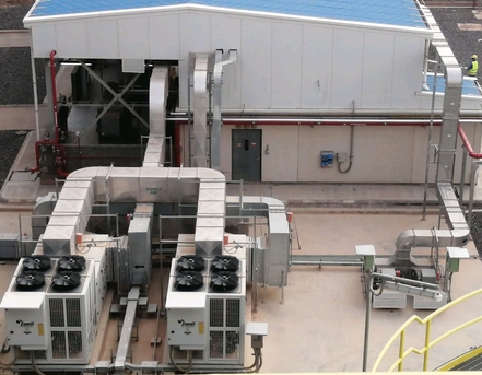 Dammam, Construction, We Are Working HVAC Ducting, Copper Piping, Insulation & Cladding