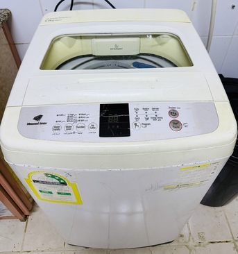 Al Baghdadyiah Al Sharqyia, Household Items, SAR 650,  Samsung Washing Machine Top Load Fully Automatic 6KG