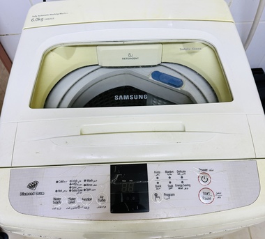 Al Baghdadyiah Al Sharqyia, Household Items, SAR 650,  Samsung Washing Machine Top Load Fully Automatic 6KG