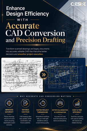 Puerto Rico, Construction, Enhance Design Efficiency With Accurate CAD Conversion And Precision Drafting