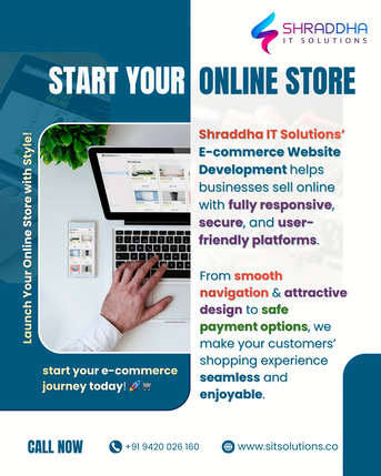 Pune, Business, E-commerce Website Development In Pune &ndash; Grow Your Online Store With Shraddha IT Solutions