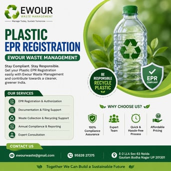 Noida, Recycling, EPR Registration For Plastic Packaging In India