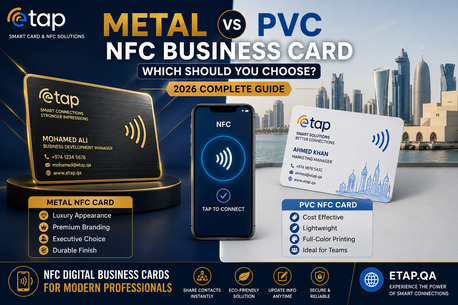 Doha, Technical, Metal Vs PVC NFC Business Cards &ndash; Which One Is Right For Your Business?