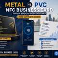 Metal Vs PVC NFC Business Cards &ndash; Which One Is Right For Your Business?