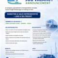 Marketing & Sales Representative &ndash; Land & Sea Freight