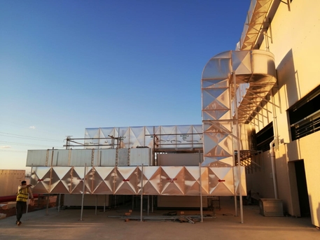 Riyadh, Construction, Supply & Installation Of AC Ducting, Refrigeration Piping, Exhust
