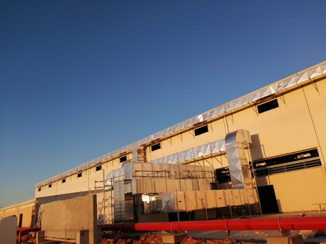Riyadh, Construction, Supply & Installation Of AC Ducting, Refrigeration Piping, Exhust