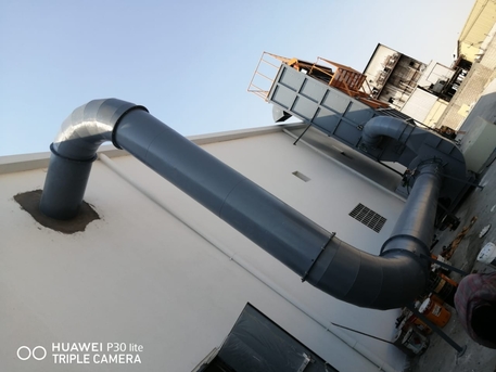 Riyadh, Construction, Supply & Installation Of AC Ducting, Refrigeration Piping, Exhust