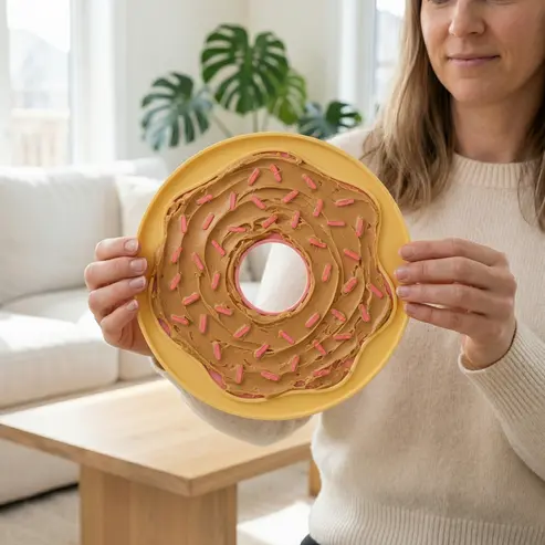 Toronto, Pet Supplies, CAD 19,  Glazed Donut&trade; Lick Mat &ndash; Turn Treat Time Into Calm Time!