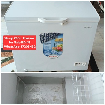 Manama, Appliances, BHD 45,  ✅️ Sharp 250 L Freezer For Sale In Good Condition With Delivery