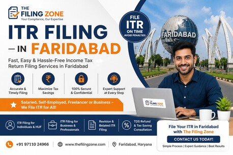Faridabad, Legal, Income Tax Return Filing In Faridabad | Expert ITR Services