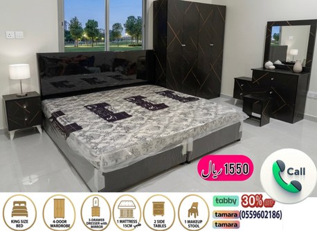 Jeddah, Furniture, SAR 1550,  Bedroom Set Of 4 Door Wardrobe