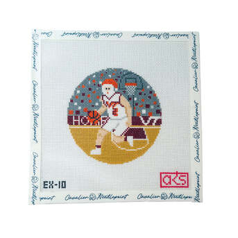 New York, Collectibles, Show Your Team Spirit Through A Beautiful College Needlepoint Canvas Today