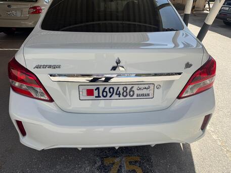 Diplomatic Area, Vehicles, Cars & Trucks , BHD 2900,  Mitsubishi Attrage &ndash; Bahrain Plate 169486 &ndash; Fresh Enaya Service,  2023,  Automatic,  48300 KM,  Mitsubishi Attrage () &ndash; Bahrain Plate 169486 &ndash; Fresh Enaya Service